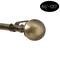 Home Details Solid Knob Steel Curtain Rod